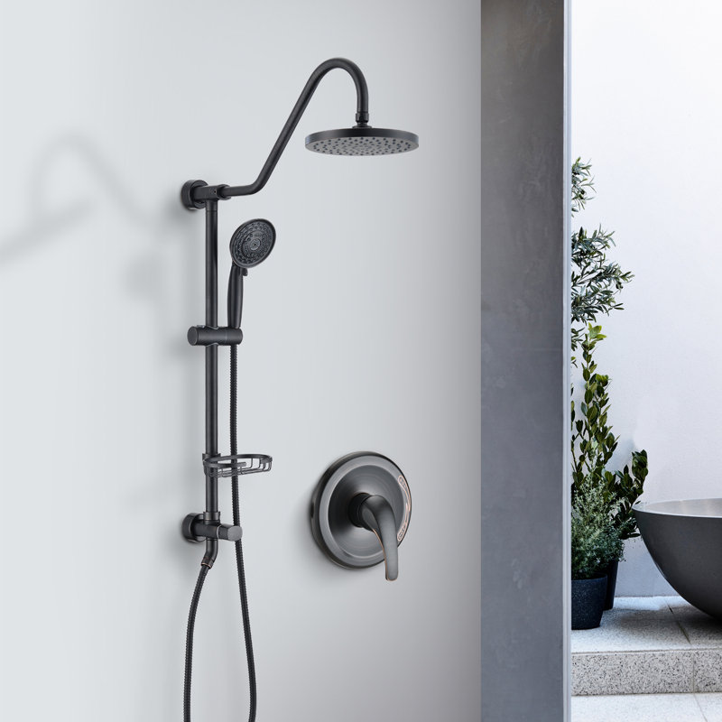 PROOX Complete Shower System with Roughin Valve & Reviews Wayfair